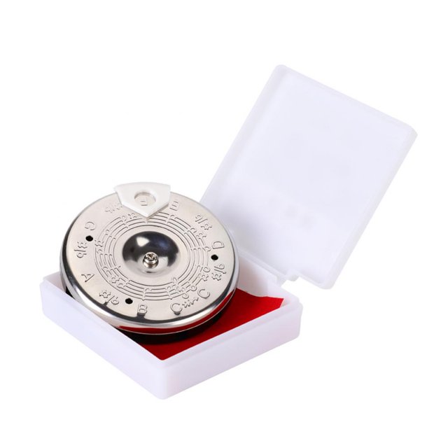 YLSHRF Portable Chromatic 13 Pitch Pipe Tuner, Chromatic Tuner, For Most Music Instruments' Tuning Basing On Chromatic