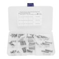 thumbnail image 2 of Tbest Clevis Pins,12 Sizes Stainless Steel Clevis Pin Single Hole Flat Head T Shape Round Pin Assortment Kit For Car, 2 of 8