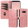thumbnail image 1 of Phone Case for Samsung Galaxy S8 Magnetic PU Leather Card Slots Durable Wallet Cover, 1 of 5