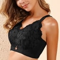 thumbnail image 2 of Clearance Sale 2025 Bra Lingerie For Womens Underwire Bra Lace Floral Bra Unlined Unlined Plus Size Full Coverage Bra Clearance Deals Overstock Items Clearance, 2 of 7