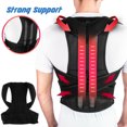 thumbnail image 3 of Graflsoa Adjustable Posture Corrector Belt for Men & Women - Breathable Back Support with Stabilizing Straps for Hunchback & Pain Relief (Size L), 3 of 7