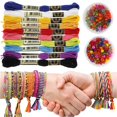 thumbnail image 5 of Kids Girls Diy Hand Rope Making Kits Bracelet Beaded Braided Toys, 5 of 5