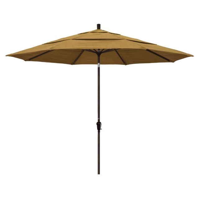 California Umbrella Parasol de Terrasse de 11 Pieds Couleur Blé