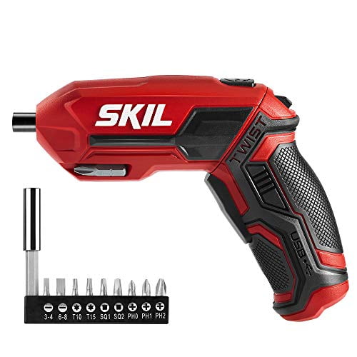 SKIL Tournevis Sans Fil Rechargeable à Poignée Pivotante 4 V - SD561802