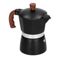 thumbnail image 3 of Coffee Maker Pot, Fine Workmanship Ergonomic Handle Moka Pot  for Home Office 300ml 6 Cups, 3 of 7