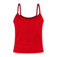 thumbnail image 4 of Lixiuxyad Ribbed Tank Tops For Women Women Spaghetti Strap Scoop Neck Ribbed Tank Tops Slim Fitted Cotton Camisole Basic Sleeveless Layering Shirts, 4 of 4
