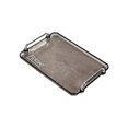 thumbnail image 2 of veasfak Hollow Handle Serving Tray, Rectangular Tray with Handle, Lightweight Food Trays S and White, 2 of 9