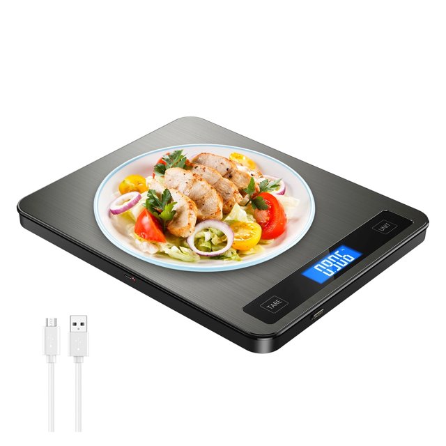 20Kg/1g Digital Kitchen Scale USB Powered Balance Multifunction Food Scale for Baking Cooking Household Weigh Electronic Scale ,Easy to Use