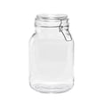 thumbnail image 1 of Mainstays Kitchen Food Storage 67-Ounce Clear Glass Lock Lid Jar, 1 of 5