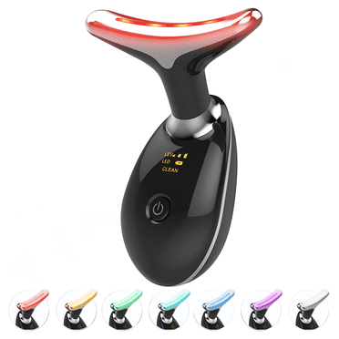 Red Light Therapy for Face, Facial Massager for Face and Neck, 7-in-1 Led Facial Sculptor