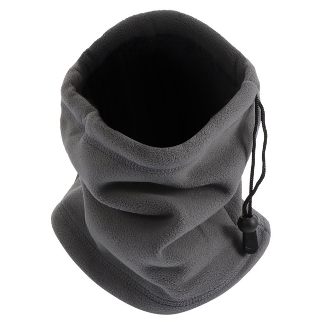 Weiweiguan 1Pc Warm Neck Cover Simple Neck Sleeve Outdoor Drawstring Neck Protector