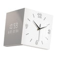 thumbnail image 4 of DOLITY Corner Clock Angle Corner Clock Outdoor Wall Clock for Bedroom Kitchen Patio White, 4 of 9