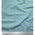 thumbnail image 1 of Soimoi Velvet Fabric Filigree Damask Print Fabric by Yard 58 Inch Wide, 1 of 3
