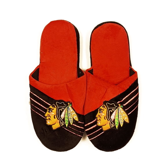 Chicago Blackhawks NHL Men's Big Logo Slipper