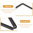 thumbnail image 3 of Raindrops 2 Pcs Support de Boule de Billard Noir pour Accessoires de Table de Billard à 9 Boules Design Durable, 3 of 8