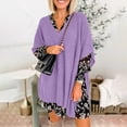 thumbnail image 1 of Birdeem Manteau Tricoté à Manches pour Femmes Chandail Col en V Ample Mode, 1 of 1