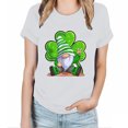 thumbnail image 1 of QIPOPIQ T-Shirts à Manches Courtes pour Femmes à Col Rond T-Shirts de la Saint-Patrick Tunique à Col Rond Shamrock T-Shirt Vert T-Shirts de la Saint-Patrick T-Shirts Élastiques Confortables Unis T-Shirts de Fête T-Shirts Graphiques Aubaines, 1 of 3