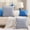 Bleu Taille R6, variante sur Czzoypi Housses de Coussin à Carreaux avec Fermeture Éclair Invisible, Housse de Coussin Décorative Bleue pour Canapé Sofa Porche Chaise, 18x18 Po, Bleu