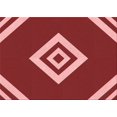 thumbnail image 1 of Ahgly Tapis Rectangulaire Rouge Lavable en Machine, 2 Pieds x 4 Pieds, 1 of 7