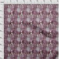 thumbnail image 4 of oneOone Georgette Viscose Dark Magenta Fabric Patchwork Craft Projects Decor Fabric Printed By The Yard 42 Inch Wide, 4 of 4