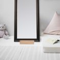 thumbnail image 3 of MIANGASTORE Floor Mirror Stand Wooden Mirror Holder Full Length Mirror Support Base Standing Mirror Stand, 3 of 8