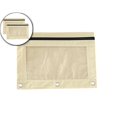 thumbnail image 1 of Dvruxg 2 Pcs Trousse à Crayons, Trousse à Crayons à Trois Trous Fermeture Éclair Simple Sac de Rangement de Documents en PVC Transparent, Trousse à Crayons Grande Capacité avec Fermeture Éclair Trousse de Reliure Transparente, 1 of 5