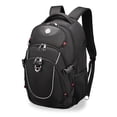 thumbnail image 3 of Swissdigital Kappel Office & Cabin Backpack – 17" Laptop Bag, SDD Finder, Add-A-Bag System, Reflective Trim, Multi-Pockets, Ergonomic, 3 of 5