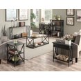 thumbnail image 4 of Convenience Concepts Tucson Deluxe Two-Tier Console Table in Black Wood Finish, 4 of 5