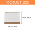 thumbnail image 3 of Office Month Desk Calendar Household Standing Calendar Delicate Desktop Calendar, 3 of 8