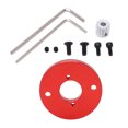 thumbnail image 1 of RC Car Upgrade Motor Holder, Improved Performance Aluminum Alloy Easy To Install Durable Motor Mounting Holder  For 1/12 RC Cars Red, 1 of 8