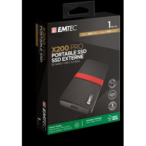 Emtec SSD 3.2Gen2 X200 PRO 1TB portatif