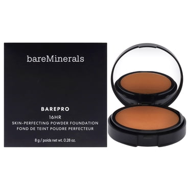 Barepro Fond de Teint en Poudre Perfecteur de Peau 16 H - 45 Moyen Profond Chaud par bareMinerals pour Femme - Fond de Teint 0,28 oz