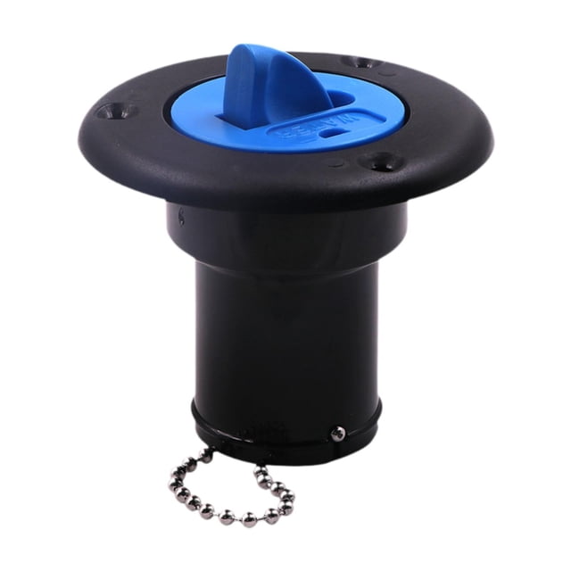 jinwen Deck Fill Port Replacement Easy Filling RV Water Inlet for RV Accessory Black
