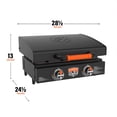 thumbnail image 3 of Blackstone OTG 22" Tabletop Griddle Plate, Portable Grill with Built-In Hood, 3 of 12