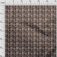 thumbnail image 3 of oneOone Polyester Spandex Brown Fabric Travel Sewing Material Print Fabric By The Yard 56 Inch Wide, 3 of 5