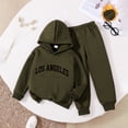 thumbnail image 2 of Gubotare Fall Outfits for Girls Toddler Baby Girl Fall Winter Clothes Print Long Sleeve Pullover Sweatshirts Stripe Pants Farm Goose Outfit (AG,3-4 Years), 2 of 5