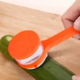 thumbnail image 4 of Hearth & Gear Peeler With Container Vegetable Peeler With Storage Potato Peeler Multifunctional Fruit Peeler With Catcher Handheld Kitchen Peeler For Potato A Pples Carrot Granny Grating Tailors Ham, 4 of 7