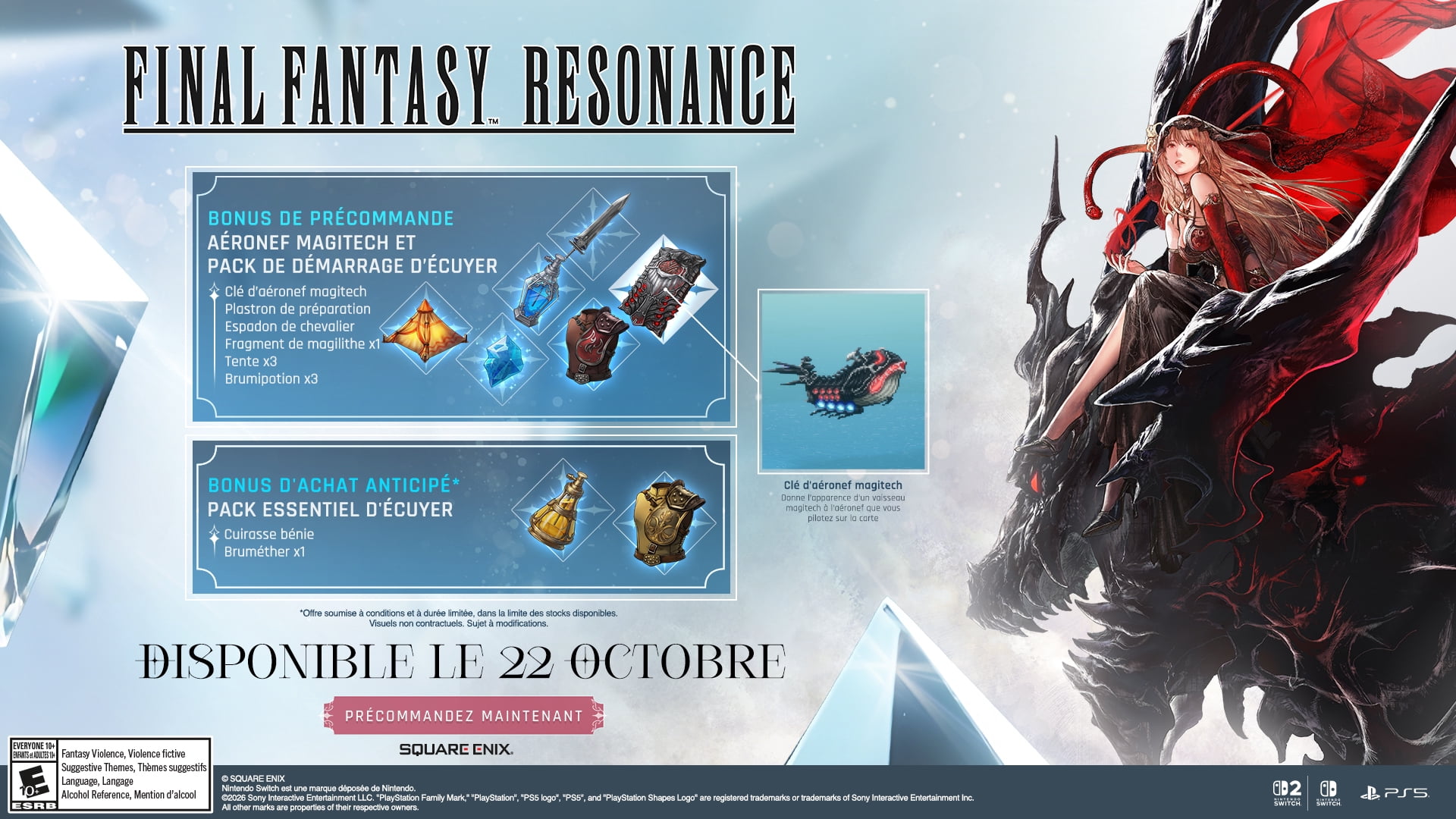 Jeu vidéo Final Fantasy Resonance pour (Nintendo Switch 2)