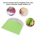 thumbnail image 4 of 2PCS Non-stick Dough Cutter, Dough Scraper, Dishwasher Safe Food Grade Plastic For Home Green, 4 of 8
