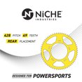 thumbnail image 5 of Niche Sprocket Chain Set for Honda CR80R CR85R 15/49T 428 Motorcycle MK1003972, 5 of 5