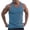 Light Blue, variant on Aboser Men's Workout Tank Tops Gym Cut Off Sleeveless T Shirt Bodybuilding Fitness Muscle Tees Big and Tall Men Athletic Tank Top Stretch Moisture Wicking Shirts