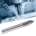 thumbnail image 4 of 3 Flute Chamfer Milling Cutter, Professional Chamfering Design Chamfer End Mill  For Small Cutting Amount Processing D12 X 60° X 75L,D10 X 60° X 75L,D8 X 60° X 60L,D6 X 60° X, 4 of 8