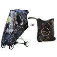 thumbnail image 1 of SNNROO Babies Stroller Raining Cover Travel Weather Shield Accessory Waterproof Windproof Protection Protect from Dust Snow, 1 of 16