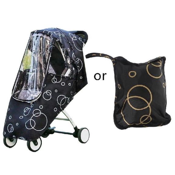 SNNROO Babies Stroller Raining Cover Travel Weather Shield Accessory Waterproof Windproof Protection Protect from Dust Snow