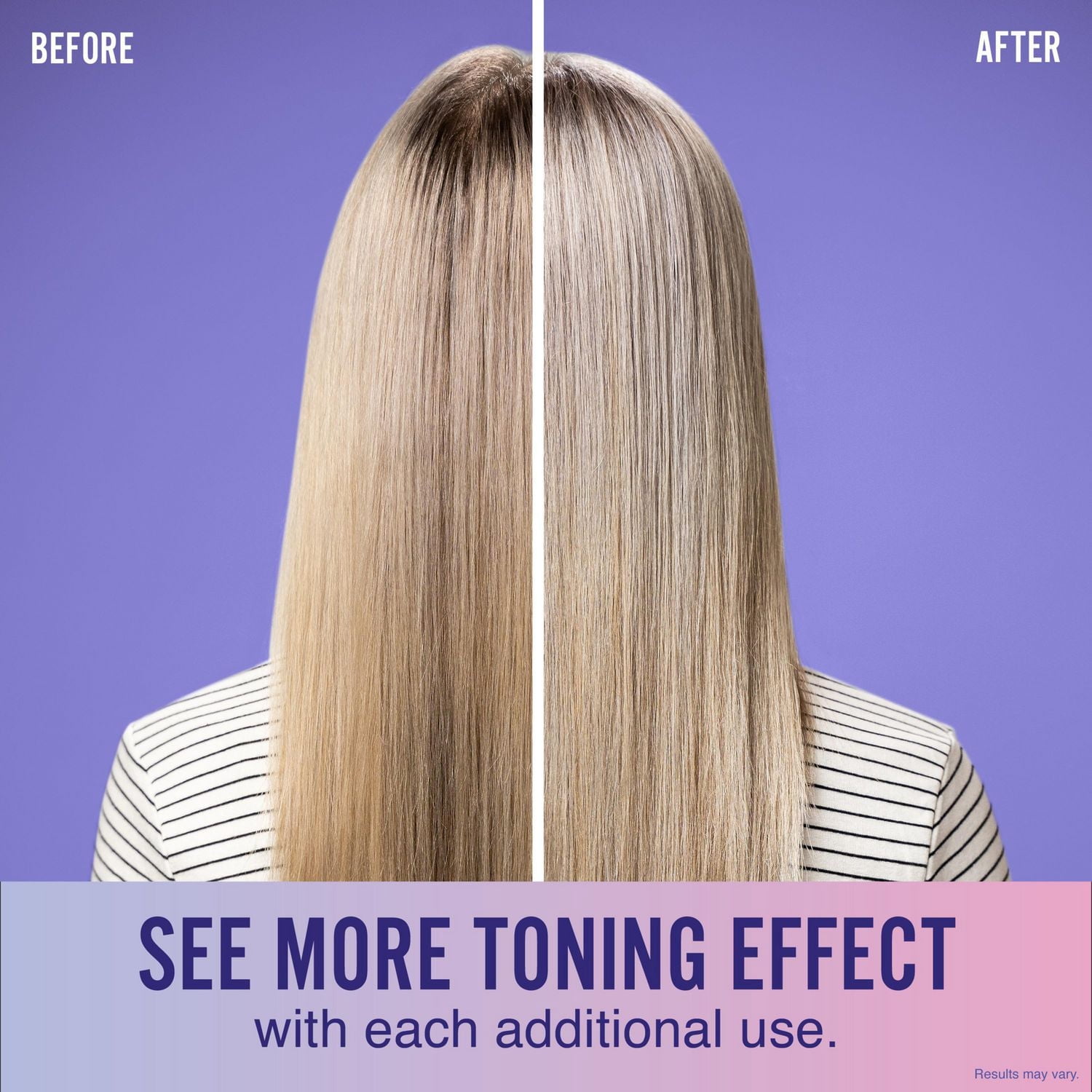 OGX Impecca-Blonde Purple Toning Shampoo, Blonde-Toning to Personalize Your Blonde