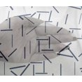 thumbnail image 4 of oneOone Viscose Chiffon Fabric Line Geometric Printed Fabric 1 Yard 42 Inch Wide, 4 of 4