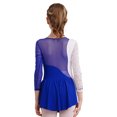 thumbnail image 2 of Ocealan Robe de Danse Ballet en Strass pour Filles Enfants Robe de Gymnastique Patinage Artistique Justaucorps de Danse Ballet Bleu Royal 12, 2 of 5