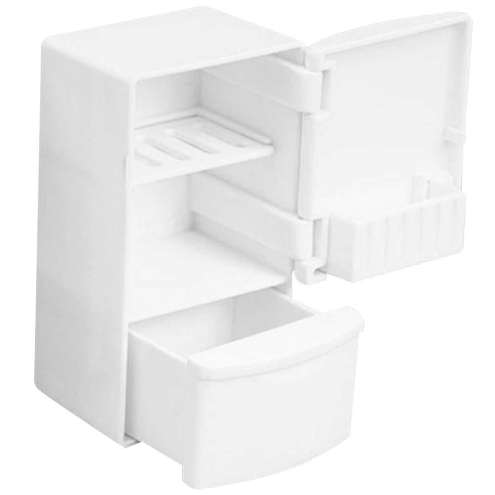 Miniature Refrigerator Micro Landscape Prop Furniture Decor Dolly House Freezer