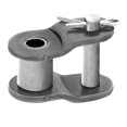 thumbnail image 3 of MAPLE ACE 06B Demi-Maillon de Déport pour Chaîne à Rouleaux Pas de 3/8", 3 of 4