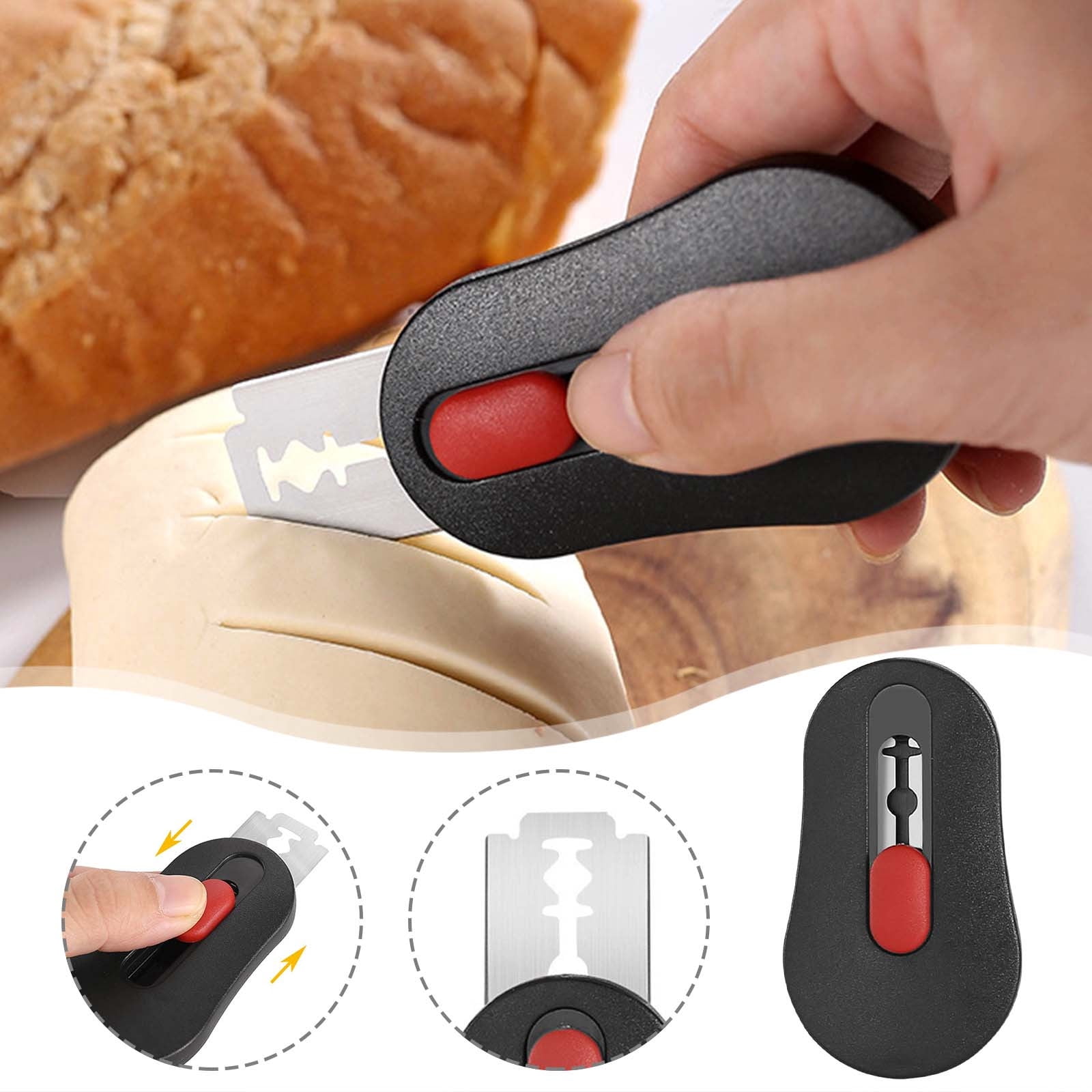 TIMIFIS Bread Lame Slashing Tool, Scoring Knife for Bread Baking, Kithen Baking Tool for Baker And Cooker